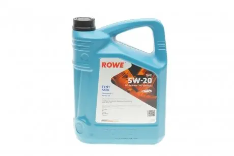 20359005099 Олива моторна HIGHTEC SYNT ASIA SAE 5W-20 (5 L) ROWE 20359-0050-99 ROWE підбір по vin на Brocar