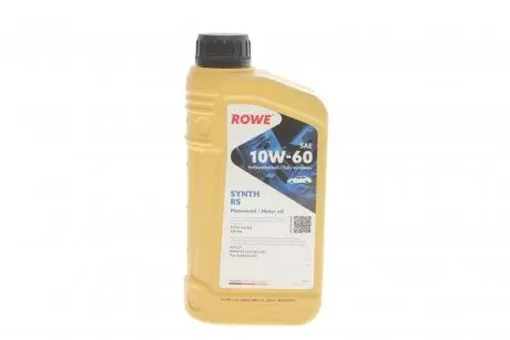 20070001099 Олива моторна HIGHTEC SYNTH RS SAE 10W-60 (1 L) ROWE 20070-0010-99 ROWE підбір по vin на Brocar