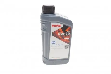 20260001099 Олива моторна HIGHTEC SYNT RSV SAE 0W-20 (1 L) ROWE 20260-0010-99 ROWE підбір по vin на Brocar