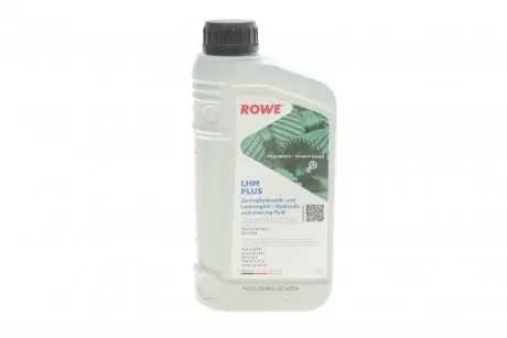 30501001099 Рідина гідравлічна HIGHTEC LHM-PLUS (1 L) ROWE 30501-0010-99 ROWE підбір по vin на Brocar