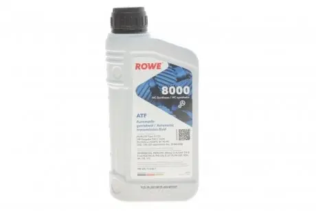 25012001099 Олива трансмісійна HIGHTEC ATF 8000 (1 L) ROWE 25012-0010-99 ROWE підбір по vin на Brocar