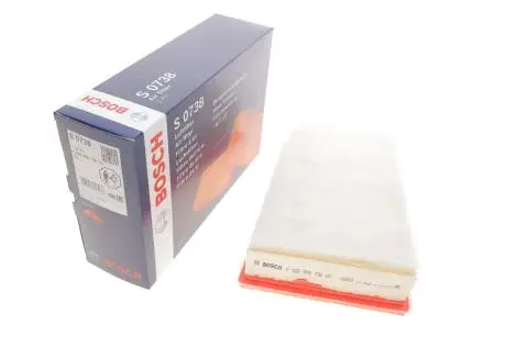 F026400738 ВСТАВКА ПОВІТРЯНОГО ФІЛЬТРА BOSCH F 026 400 738 BOSCH подбор по vin на Brocar