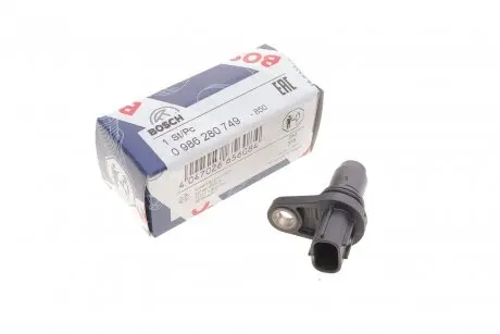 0986280749 ДАТЧИК КУЛАЧКОВОГО ВАЛУ BOSCH 0 986 280 749 BOSCH підбір по vin на Brocar