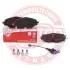 13046027852NSETMS Колодки гальмівні передні Audi A3/Q2/Q3/Seat/Skoda Octavia/Kodiaq/VW Golf/Passat MASTER SPORT підбір по vin на Brocar