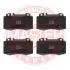 13046049842NSETMS Тормозные колодки передние (17.7mm) Mercedes W203 C-class, W163 M-class,W220 S-c MASTER SPORT підбір по vin на Brocar