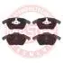 Тормозные колодки передние (19.0mm) Citroen C4 /Peugeot 207/307/308 2005- 13046072022N-SET-MS