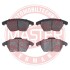 13046072022NSETMS Тормозные колодки передние (19.0mm) Citroen C4 /Peugeot 207/307/308 2005- MASTER SPORT підбір по vin на Brocar