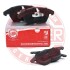 13046072022NSETMS Тормозные колодки передние (19.0mm) Citroen C4 /Peugeot 207/307/308 2005- MASTER SPORT підбір по vin на Brocar