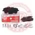 13046027262NSETMS Тормозные колодки передние (19.8mm) MB W203 200/220/220D/3.2 01- (ATE) MASTER SPORT підбір по vin на Brocar