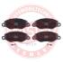 Тормозные колодки передние (18.4mm) Ford Transit 2.0  00- (Bosch) 13046039922N-SET-MS