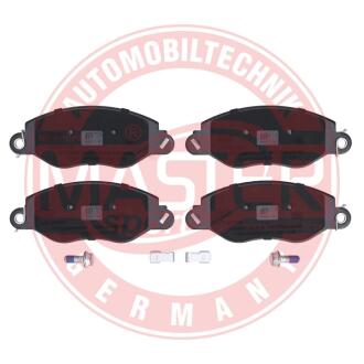 13046039922NSETMS Тормозные колодки передние (18.4mm) Ford Transit 2.0 00- (Bosch) MASTER SPORT підбір по vin на Brocar