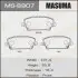 MS8907 Колодки гальмівні (MS-8907) MASUMA MASUMA підбір по vin на Brocar