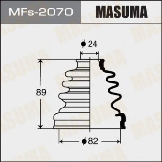 MFS2070 Пыльник ШРУСа (силикон)TOYOTA RAV_4 III (06-11)/MITSUBISHI L 200 (05-10), TOYOTA MASUMA подбор по vin на Brocar