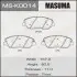 MSK0014 Колодки гальмівні (MS-K0014) MASUMA MASUMA підбір по vin на Brocar