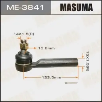 ME3841 Наконечник рулевой HILUX SURF RZN21#, VXN21#TOYOTA FORTUNER (04-15), TOYOTA 4_RU MASUMA підбір по vin на Brocar
