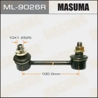 ML9026R Стойка стабилизатора (линк) MASUMA rear RH RAV4/ ACA2#, ZCA2# MASUMA подбор по vin на Brocar