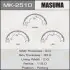 MK2510 Колодки тормозные парковочные TOYOTA LAND_CRUISER PRADO (MK2510) MASUMA MASUMA підбір по vin на Brocar