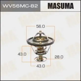 WV56MC82 Термостат MASUMA WV56MC-82 MASUMA подбор по vin на Brocar