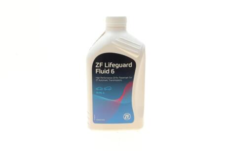 550031808 Олива трансмісійна LifeGuardFluid 6 (1 Liter) ZF 550031808 ZF подбор по vin на Brocar