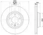 8DD355128061 Диск гальмівний PRO High Carbon перед. лівий Audi Q7/VW Touareg/Porsce Cayenne 3.0TDI-6.0TDI 09.02- HELLA підбір по vin на Brocar