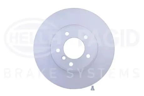 8DD355109921 Диск гальмівний перед. BMW E60/E61 520d-530i 07.03- HELLA подбор по vin на Brocar