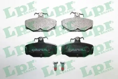 05P677 Комплект гальмівних колодок з 4 шт. дисків LPR підбір по vin на Brocar