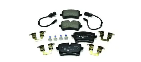 8DB355016011 Колодки гальмівні дискові комплект; задн. HELLA підбір по vin на Brocar