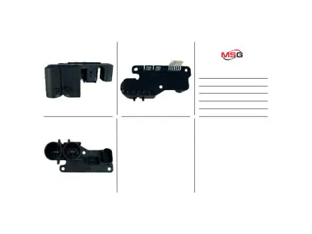 PE405NLF0CNT Контактна група ЕПК PEUGEOT 207 2009-2012 MSG подбор по vin на Brocar