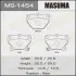 MS1454 Колодки тормозные задн TOYOTA COROLLA (05-13) (MS1454) MASUMA MASUMA підбір по vin на Brocar