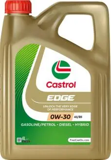 15F6A5 Масло EDGE 0W-30 A5/B5 (4L) CASTROL подбор по vin на Brocar