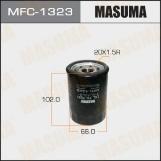 MFC1323 Фильтр масляный HONDA CIVIC IX (MFC1323) MASUMA MASUMA подбор по vin на Brocar