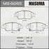 MS8265 Колодки гальмівні (MS-8265) MASUMA MASUMA підбір по vin на Brocar