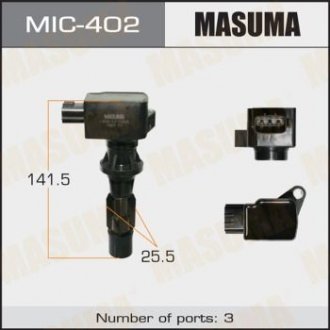 MIC402 Катушка зажигания CX-7, MAZDA 6 / L3-VDT, L3-VE (MIC402) MASUMA MASUMA подбор по vin на Brocar