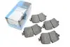 Комплект гальмівних колодок KAVO PARTS KBP-10040