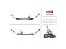 PE204 Рульова рейка з ГПК нова PEUGEOT 307 01-11; CITROEN C4 04-11, C4 Picasso 06-13 MSG підбір по vin на Brocar
