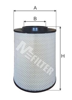 A874 Повітряний фільтр M-FILTER підбір по vin на Brocar