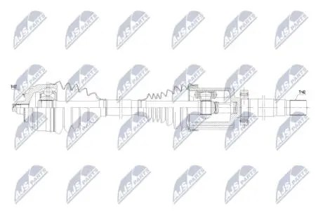 NPWME172 ПОЛУОСЬ NTY підбір по vin на Brocar