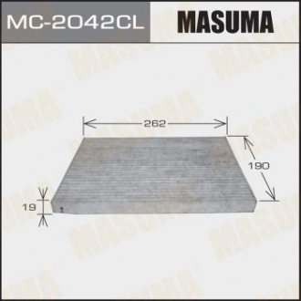 MC2042CL Фильтр салона угольный NISSAN QASHQAI II (MC2042CL) MASUMA MASUMA подбор по vin на Brocar