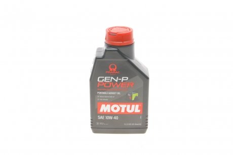 835101 Олива для 4-х тактних двигунів Technosynthese 835101/Gen-P Power 10W40 1L/111239 MOTUL 835101 MOTUL підбір по vin на Brocar