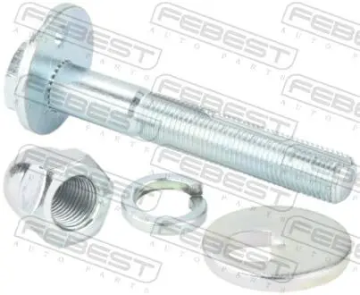 0429014KIT Болт з ексцентриком ремкомплект (болт,шайба, гровер, гайка) FEBEST підбір по vin на Brocar