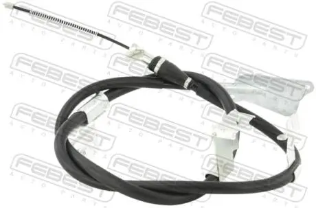 0299BCB10RSLH Трос ручного гальма лівий FEBEST підбір по vin на Brocar