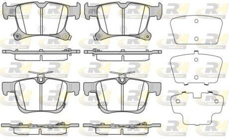 2170102 Гальмівні колодки дискові ROADHOUSE підбір по vin на Brocar