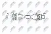 ПОЛУОСЬ NPW-MZ-086