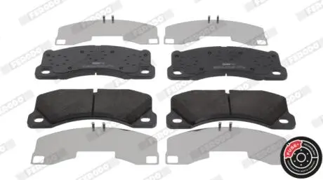 FDB5417 Колодки гальмівні дискові (комплект 4 шт) FERODO підбір по vin на Brocar