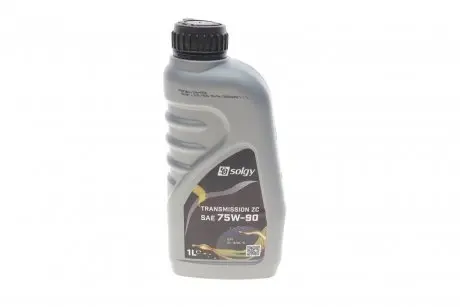 504036 Олива трансмісійна TRANSMISSION ZC 75W-90 GL4 GL-5 (1 L) SOLGY 504036 SOLGY підбір по vin на Brocar