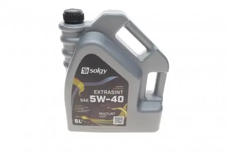 504010 Олива EXTRASINT 5W-40 MULTIJET (5L) SOLGY підбір по vin на Brocar
