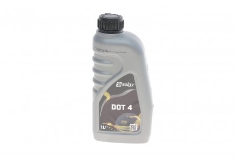 504007 Рідина гальмівна DOT4 (1L) SOLGY подбор по vin на Brocar