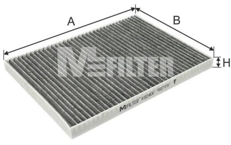 K9240C Фільтр повітряний M-FILTER подбор по vin на Brocar