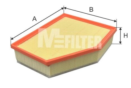 K7189 Фільтр повітряний M-FILTER підбір по vin на Brocar