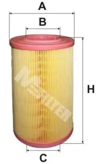 A8038 Фільтр повітряний M-FILTER подбор по vin на Brocar